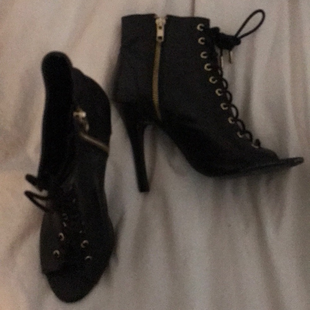 Guess Open Toe Booties - image 1